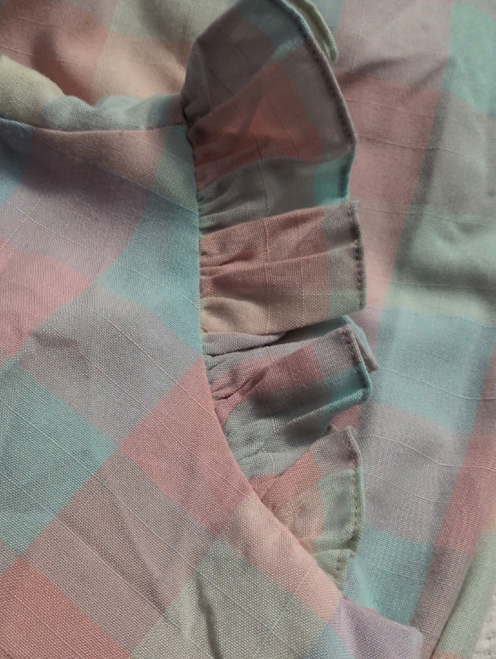 Bonnie Jean Pale Pink Satin Dress Lining - Picture 6 of 6